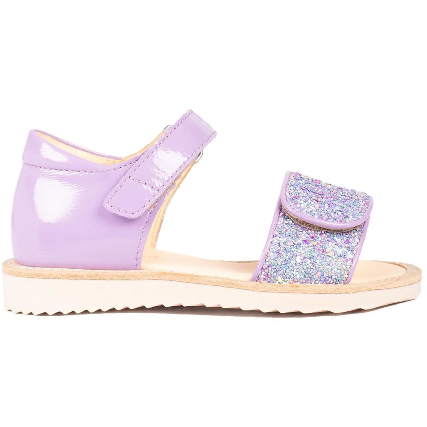 Angulus Sandals Lilac/Confetti Glitter