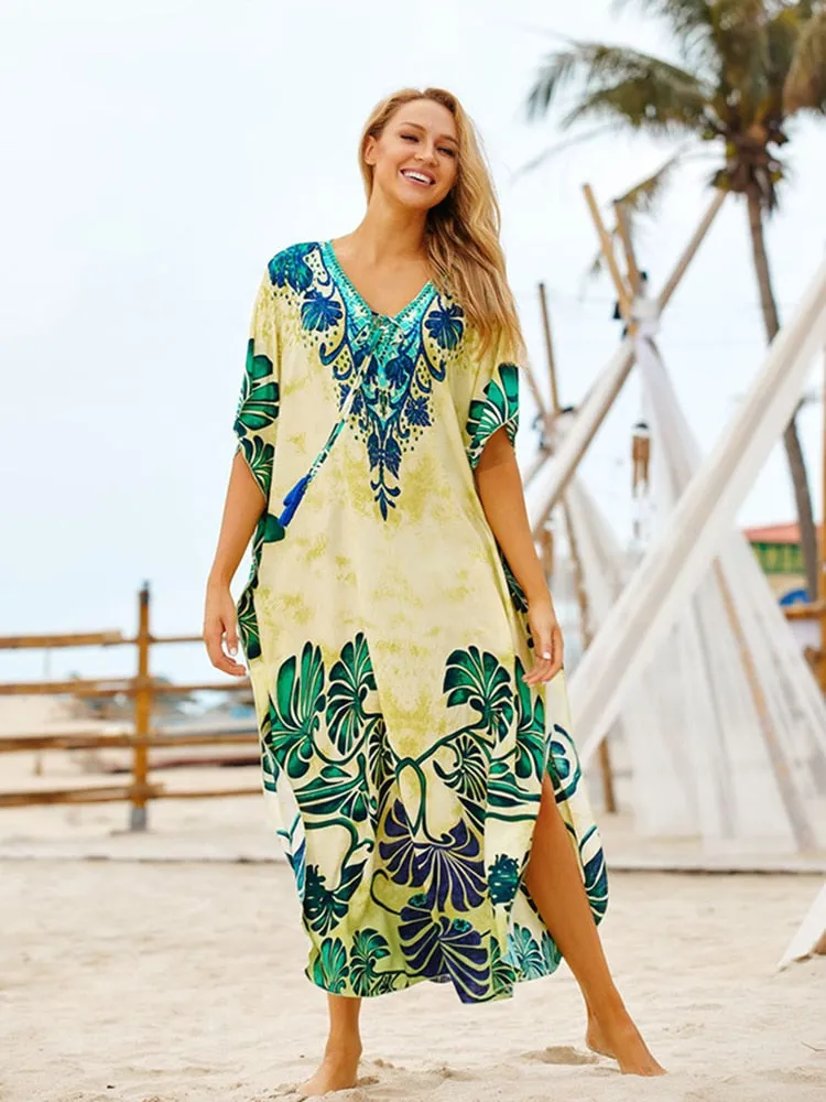 Beach Cover Up - Sarong Pereo - Bathing Suit Cover Up