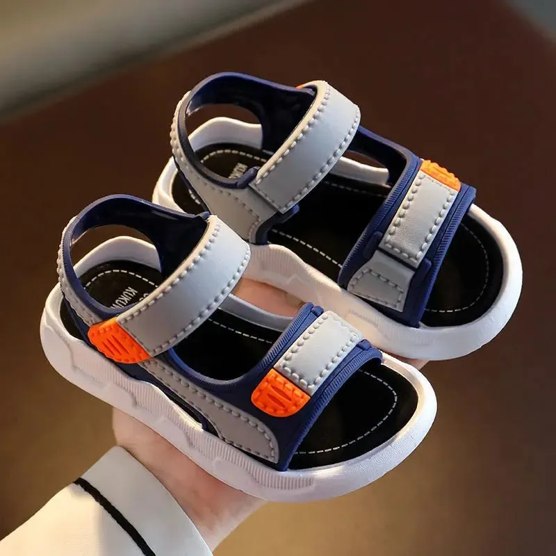 Blue summer sandals for boys