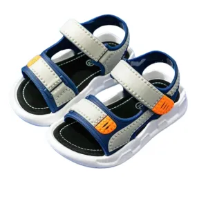 Blue summer sandals for boys