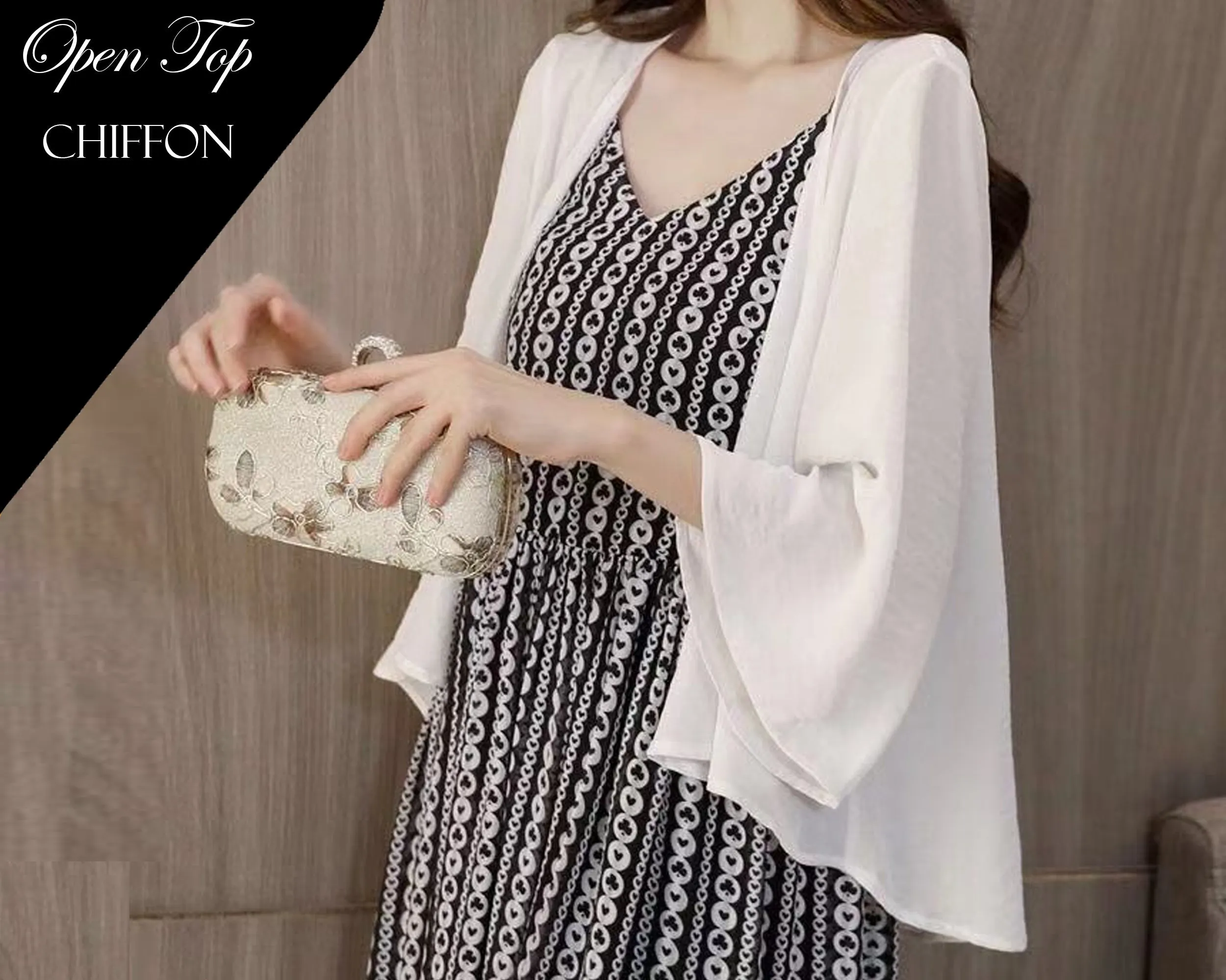 Bridesmaid Cardigan Chiffon Cover Up