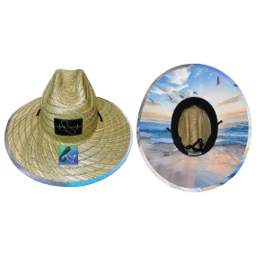 California Straw | Sun Hat | Seagulls