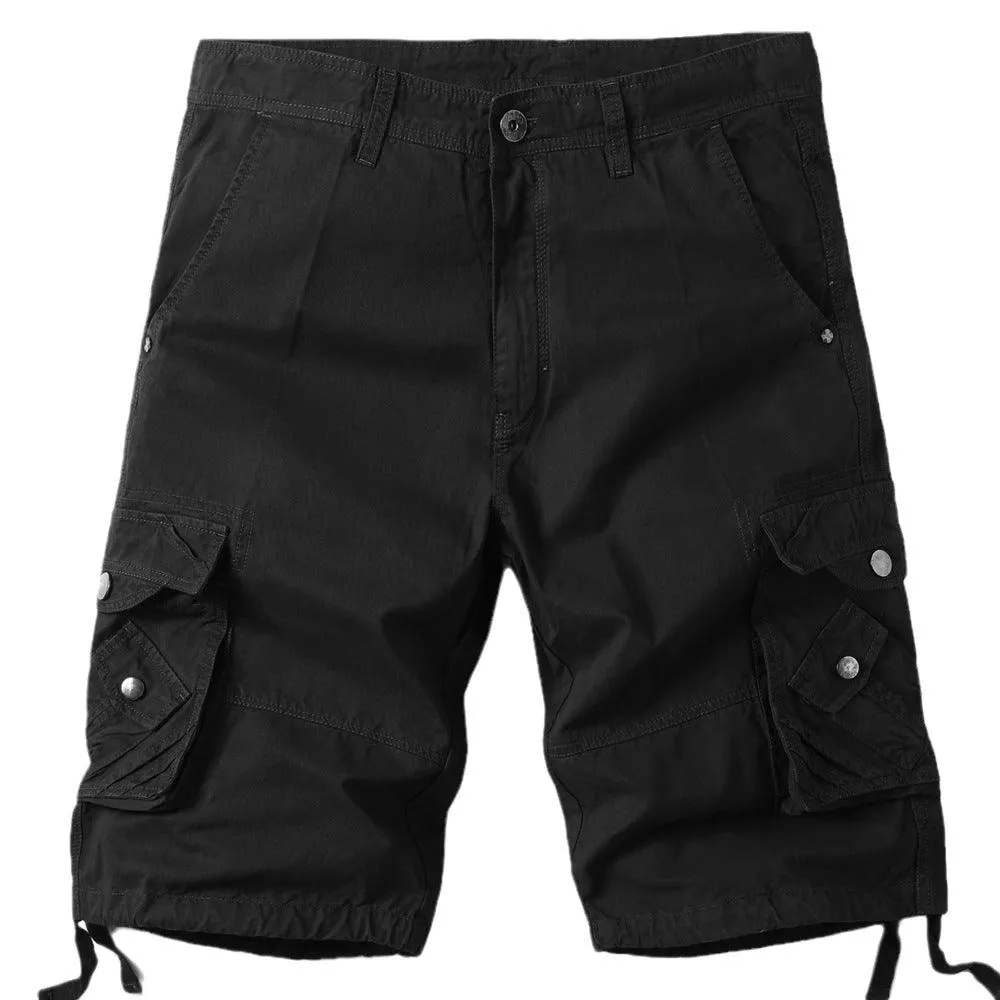 Camouflage Loose Multi-pocket Shorts