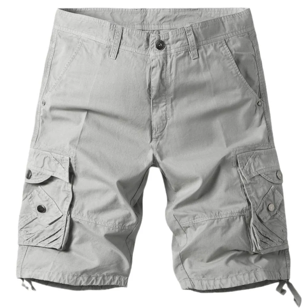 Camouflage Loose Multi-pocket Shorts