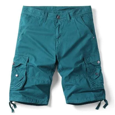 Camouflage Loose Multi-pocket Shorts