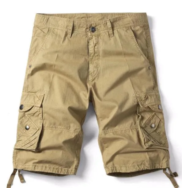 Camouflage Loose Multi-pocket Shorts