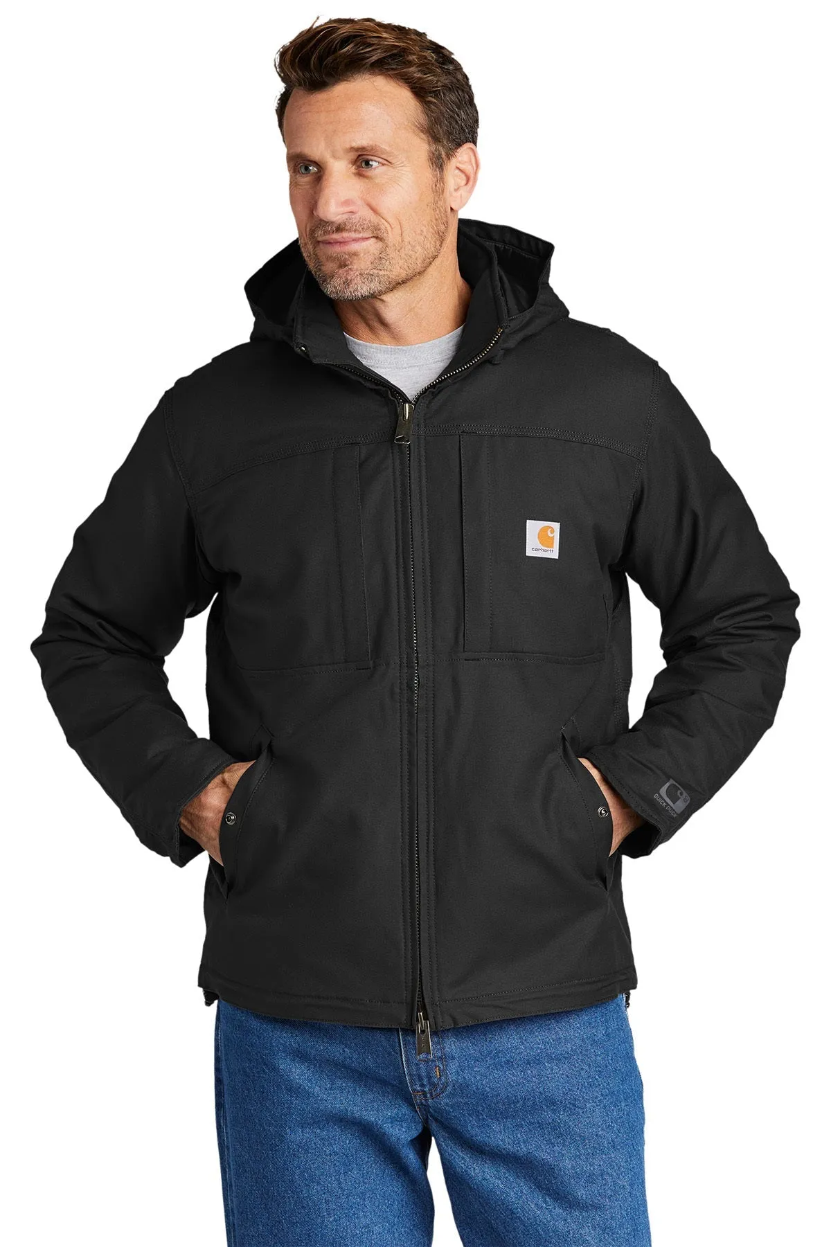 Carhartt Full Swing Cryder Branded Jackets, Black