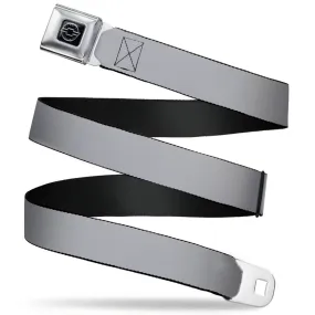 Chevy Seatbelt Belt - Silver Webbing