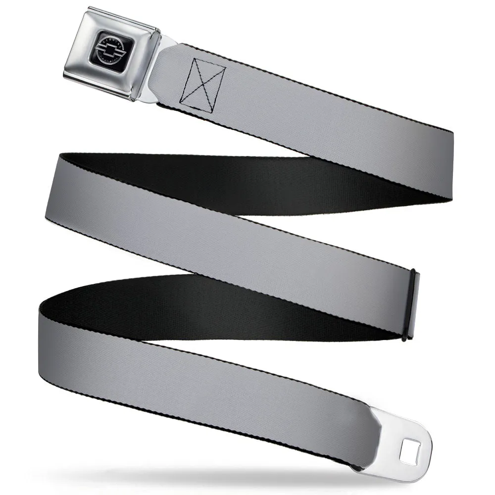 Chevy Seatbelt Belt - Silver Webbing