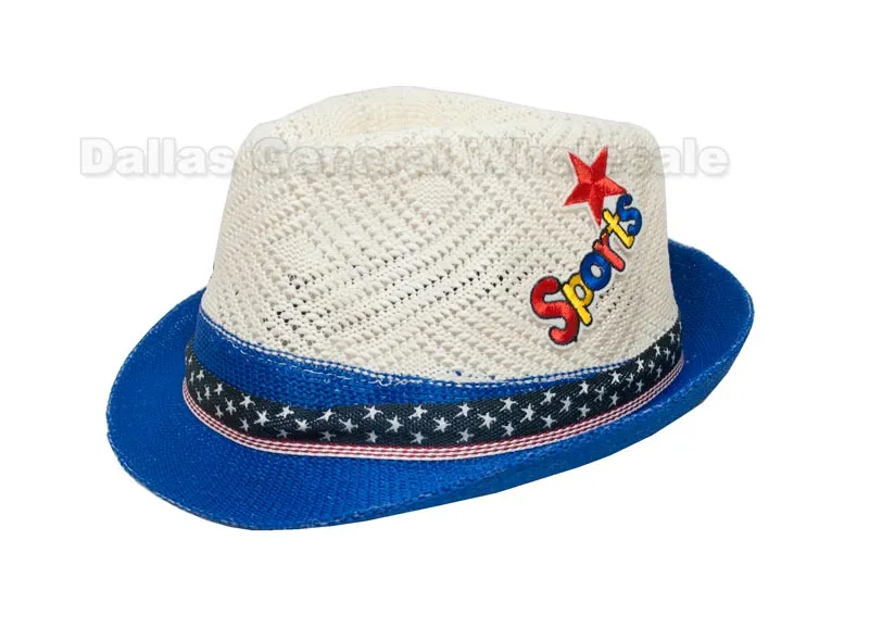 Children Straw Dress Hats Wholesale