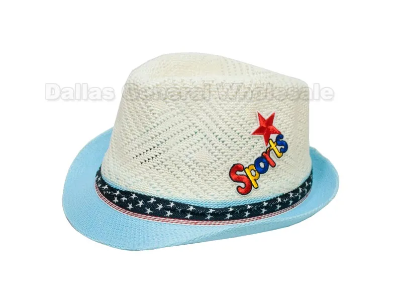 Children Straw Dress Hats Wholesale