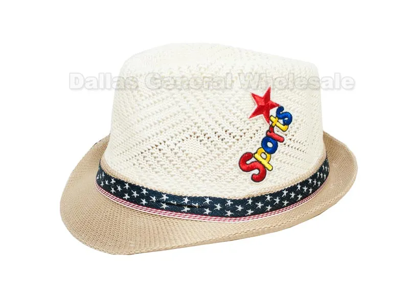 Children Straw Dress Hats Wholesale