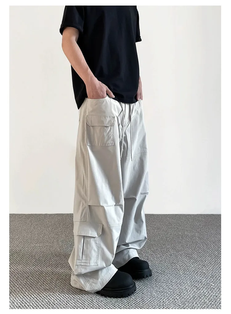 Clean Fit Multi-Pocket Cargo Pants