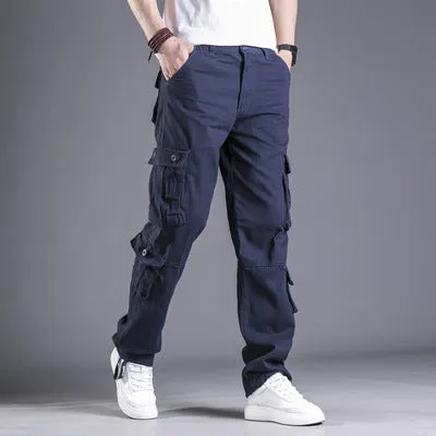 Cotton Multi-pocket Camouflage Cargo Pants