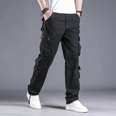 Cotton Multi-pocket Camouflage Cargo Pants