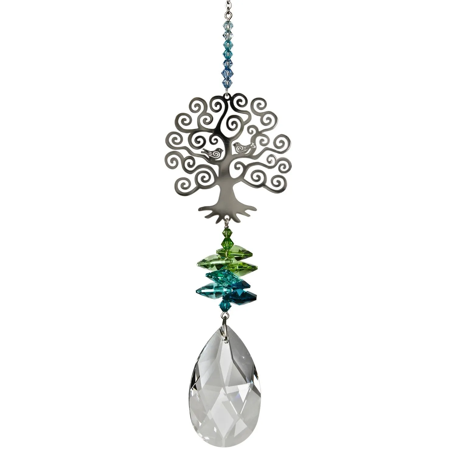 Crystal Fantasy Suncatcher - Large, Tree of Life