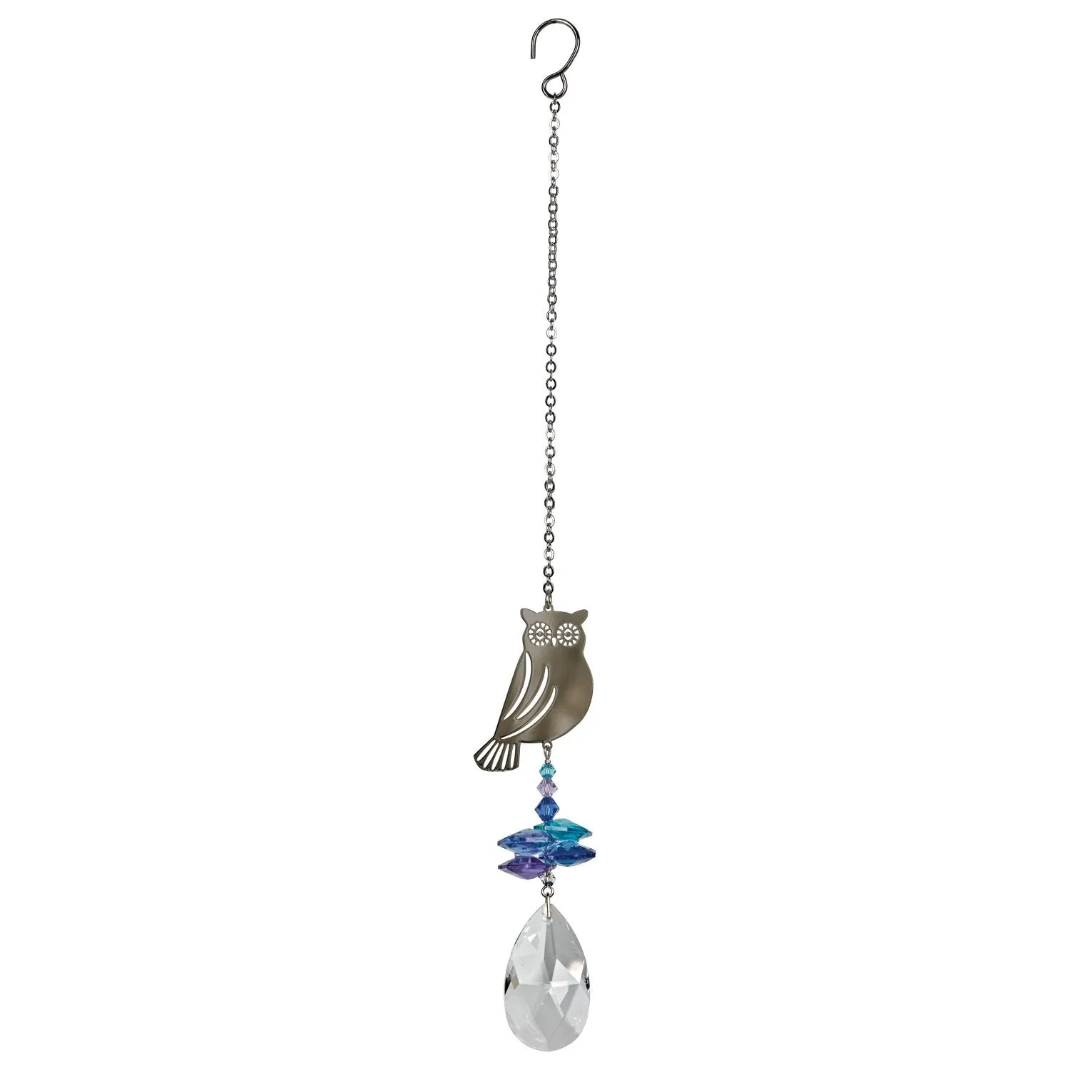 Crystal Fantasy Suncatcher - Owl