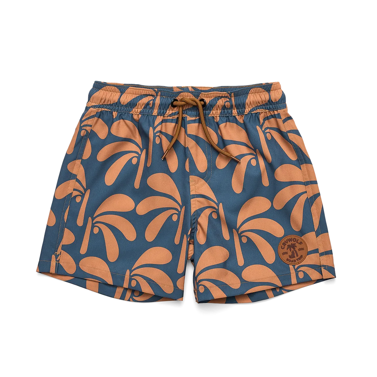 Crywolf Board Shorts - Indigo Palms CWBSINP