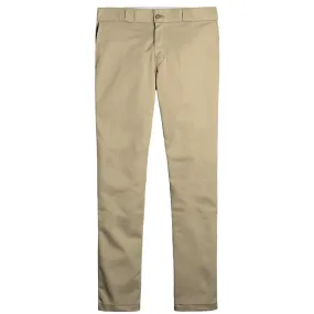 Dickies - Skinny Fit Straight Leg Youth Pants Khaki