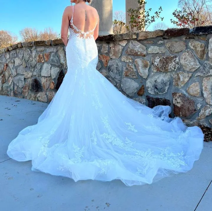 Essence of Beauty Mermaid Wedding Gown All Sizes