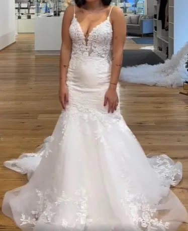 Essence of Beauty Mermaid Wedding Gown All Sizes