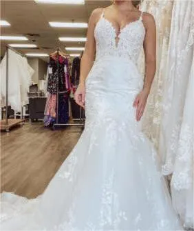 Essence of Beauty Mermaid Wedding Gown All Sizes