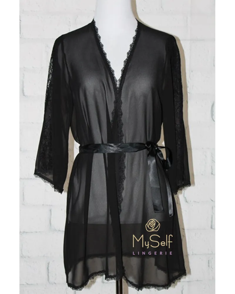 Eva Show-TOP Anastasia Sheer Short Robe