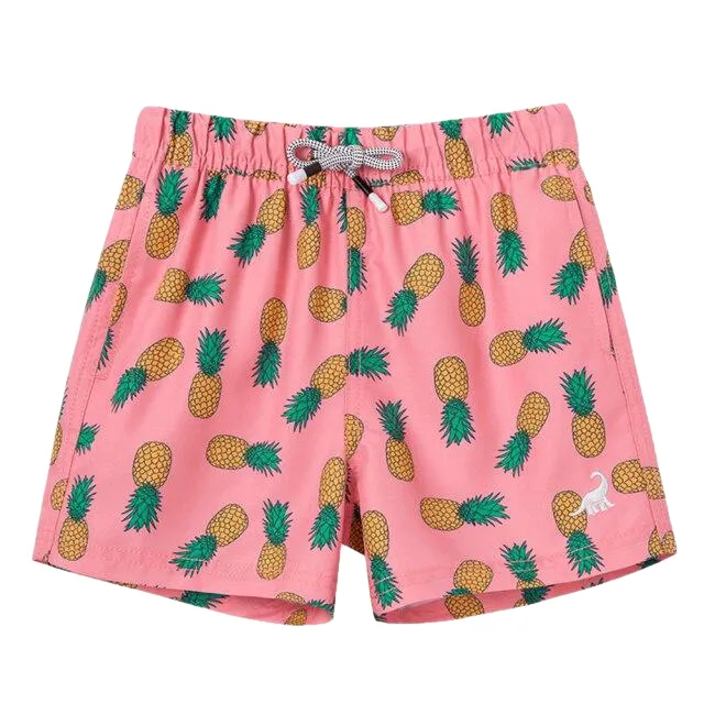 Fashionable Boys' Quick Dry Swim Trunks For Beach Board