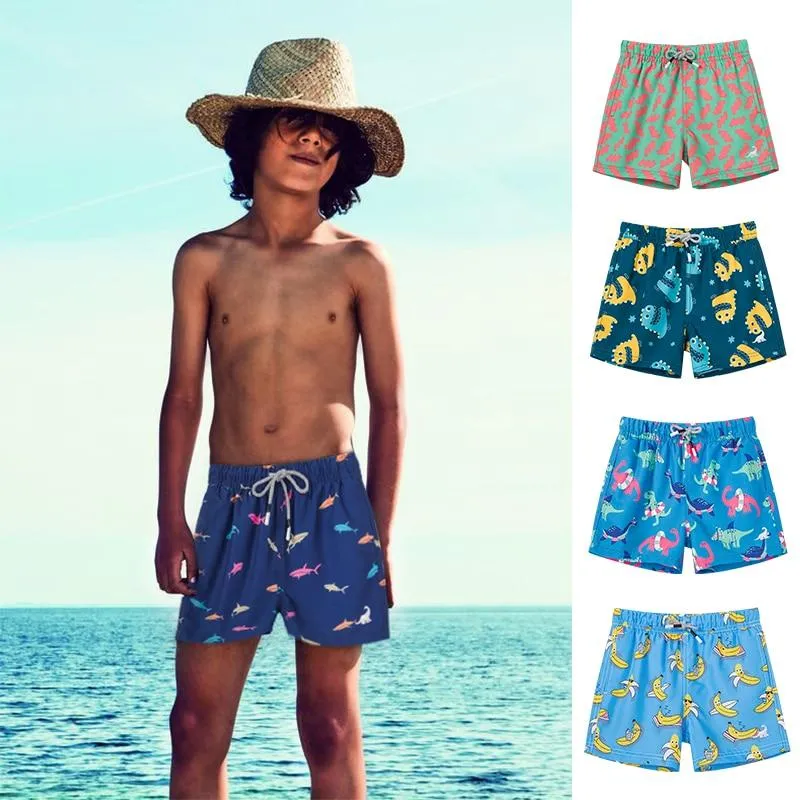 Fashionable Boys' Quick Dry Swim Trunks For Beach Board