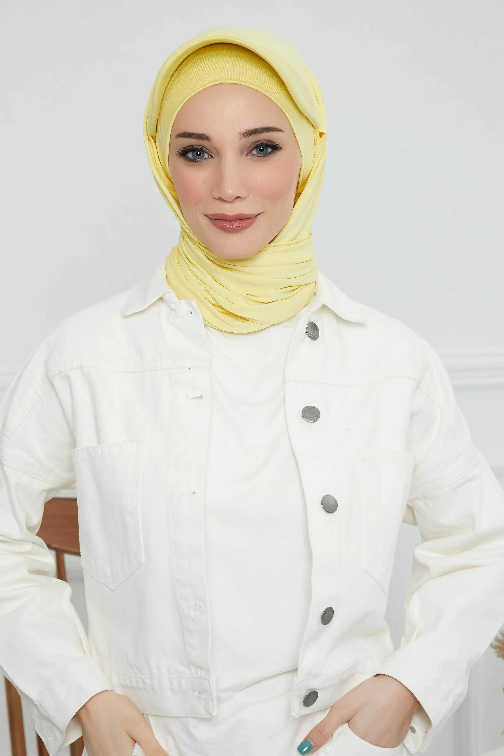 Instant Cotton Shawl Newsboy Scarves 95% Cotton Bandana Women's Cap Turban Visor Stylish Hijab Hat Turban Head Wraps,SS-1