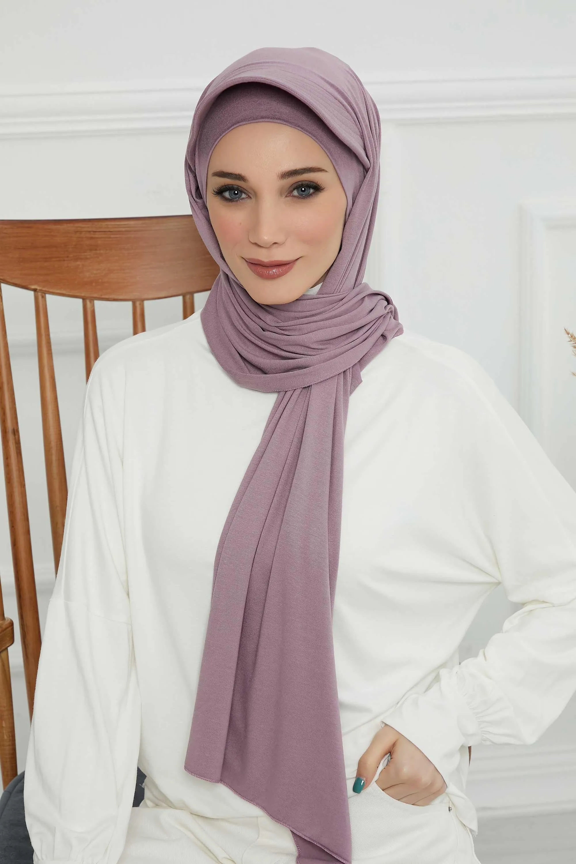 Instant Cotton Shawl Newsboy Scarves 95% Cotton Bandana Women's Cap Turban Visor Stylish Hijab Hat Turban Head Wraps,SS-1