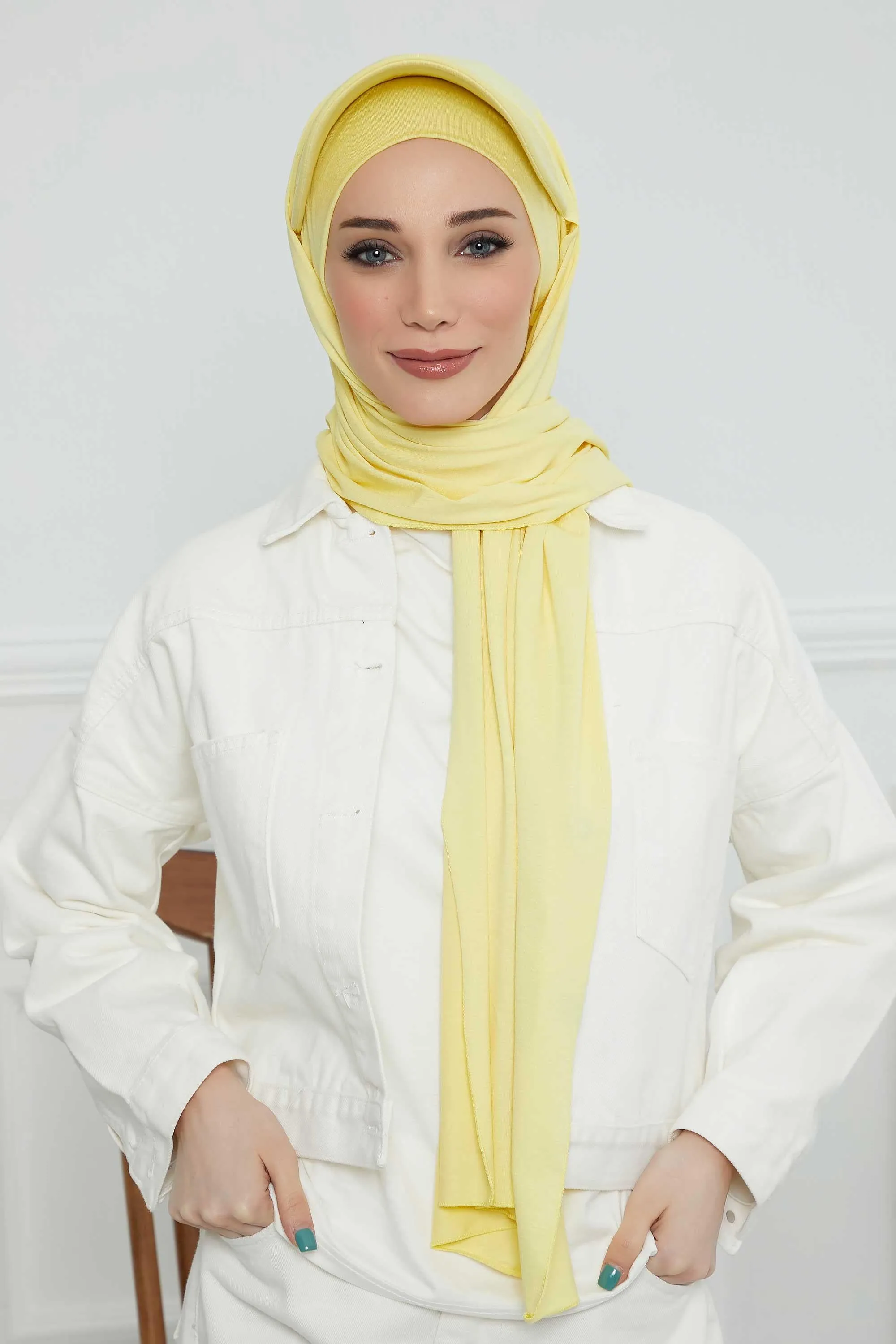 Instant Cotton Shawl Newsboy Scarves 95% Cotton Bandana Women's Cap Turban Visor Stylish Hijab Hat Turban Head Wraps,SS-1