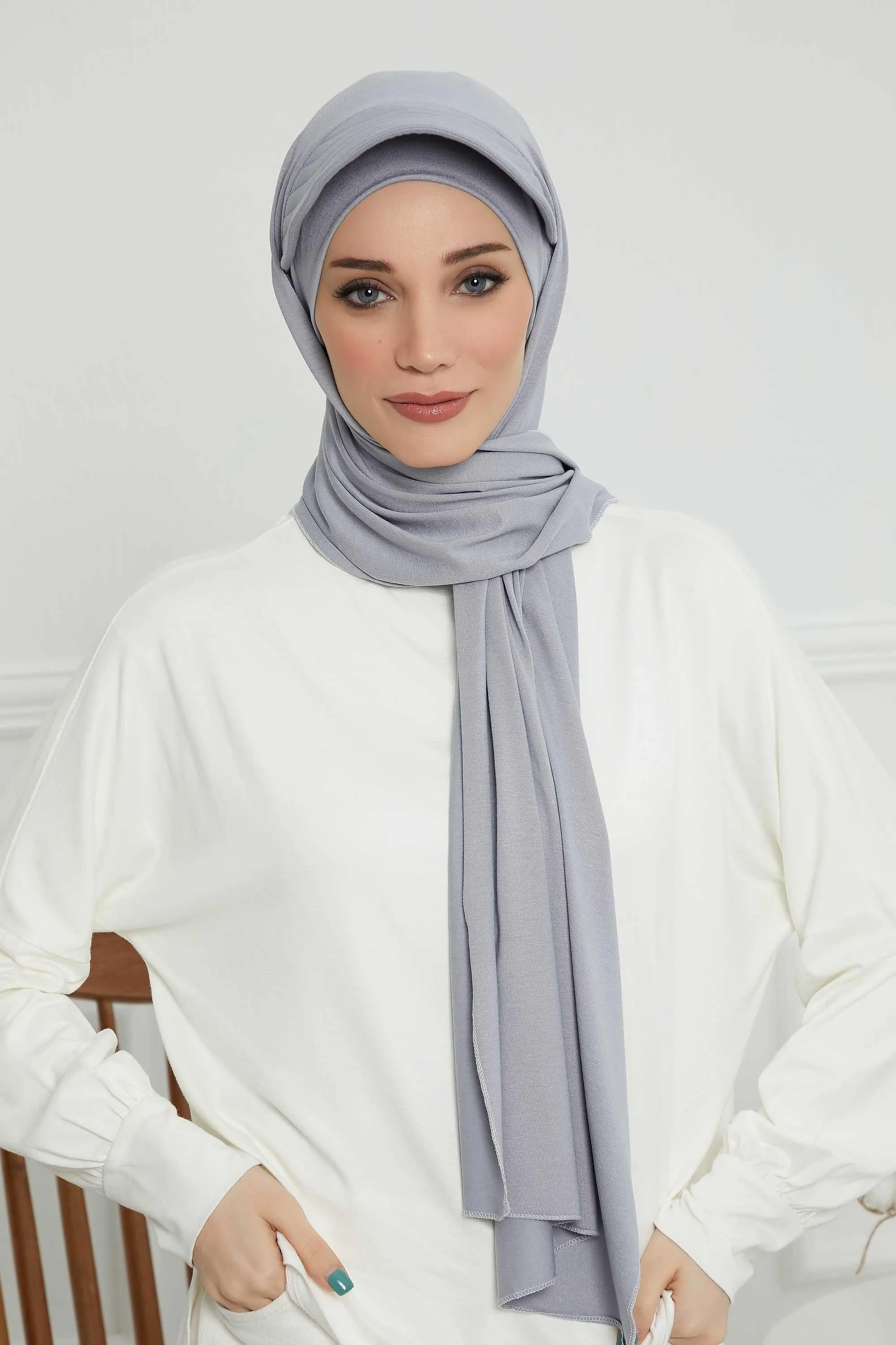 Instant Cotton Shawl Newsboy Scarves 95% Cotton Bandana Women's Cap Turban Visor Stylish Hijab Hat Turban Head Wraps,SS-1