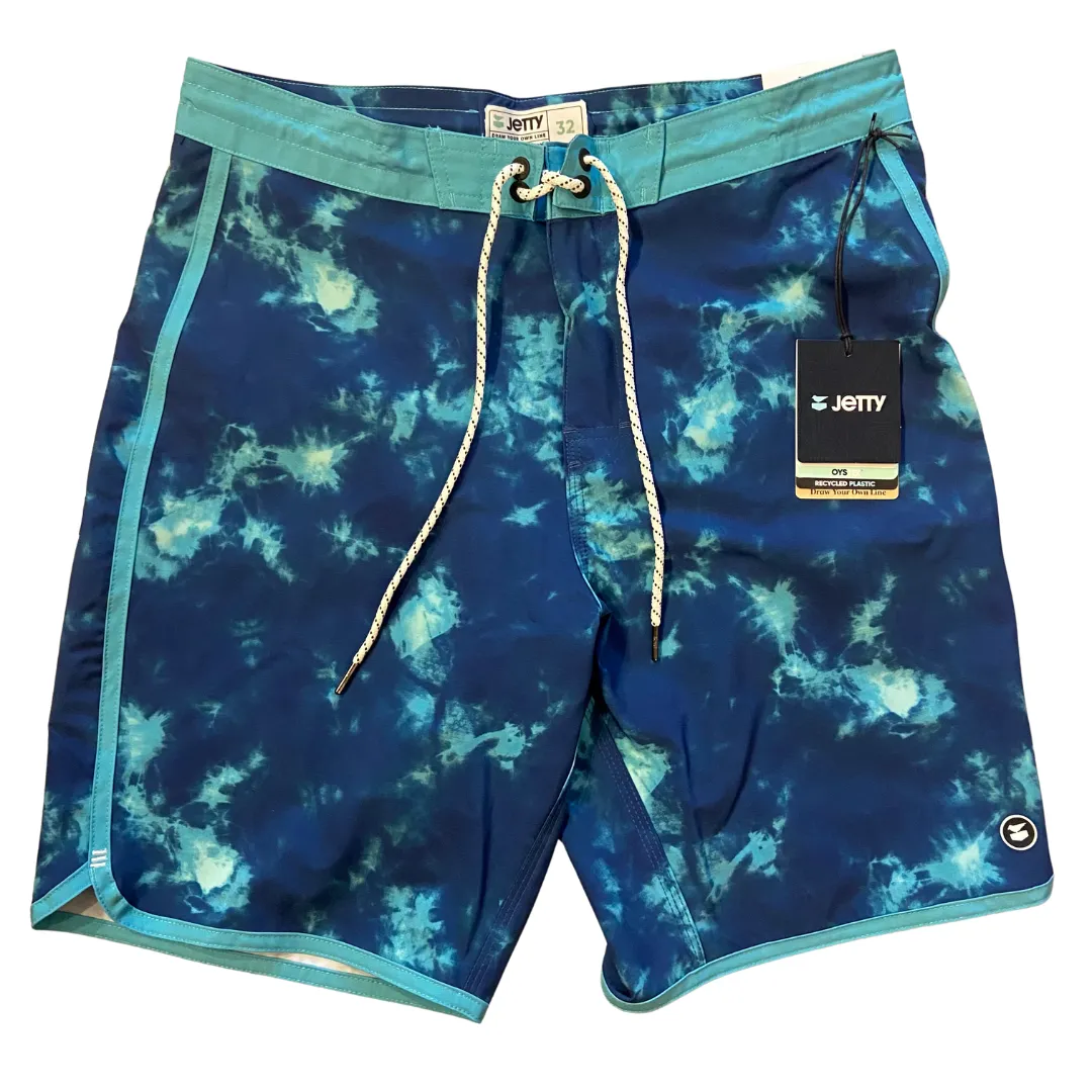 Jetty Mollusk Board Shorts - Indigo