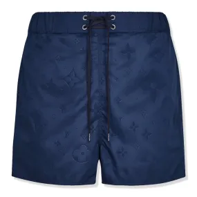 Louis Vuitton Monogram 3D Pocket Blue Board Shorts