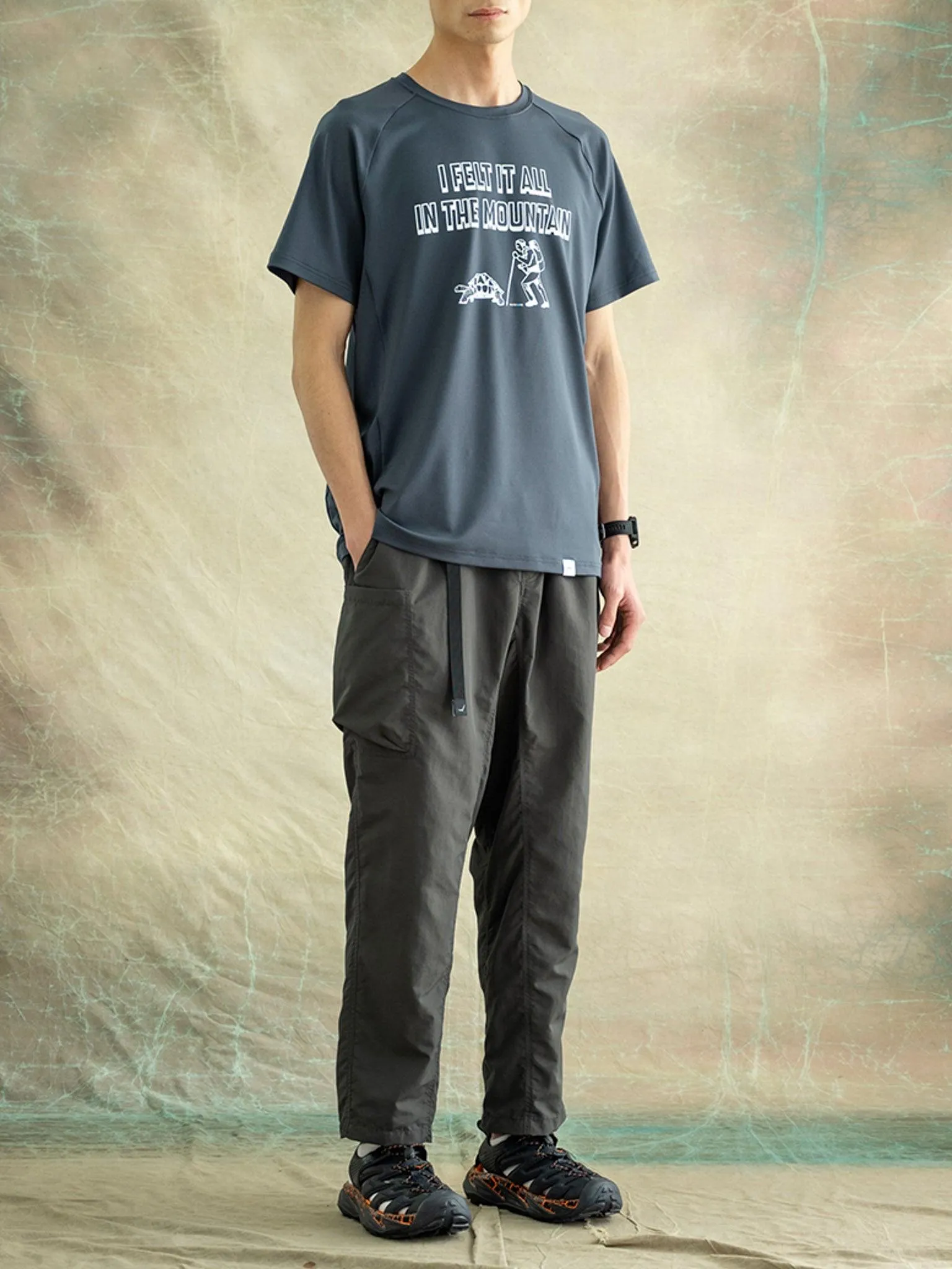 Multi Pocket Pants - Gray