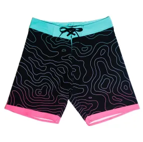 Neon Geo Board Short (Mens)