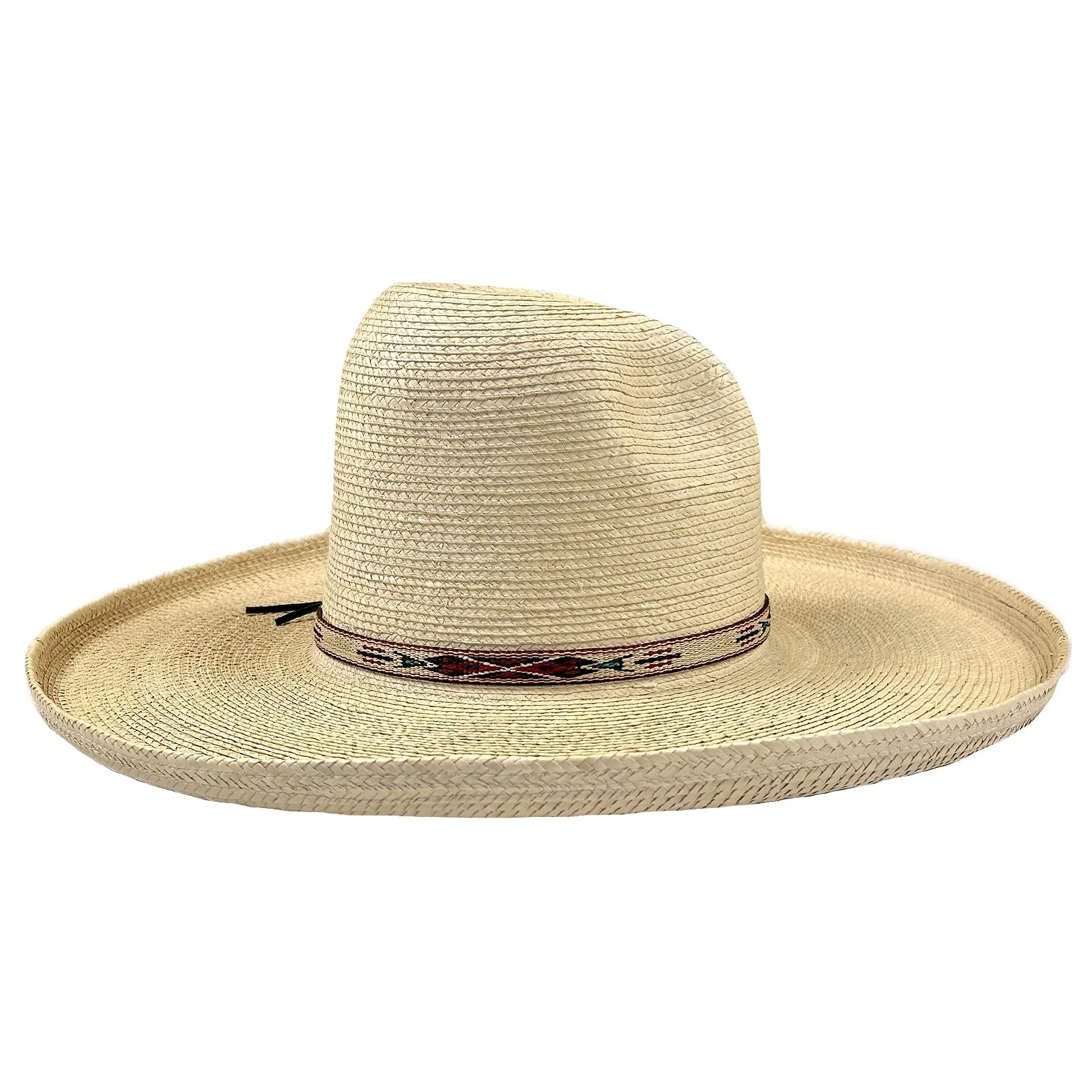 Palm Straw Big Gus Western Cowboy Hat