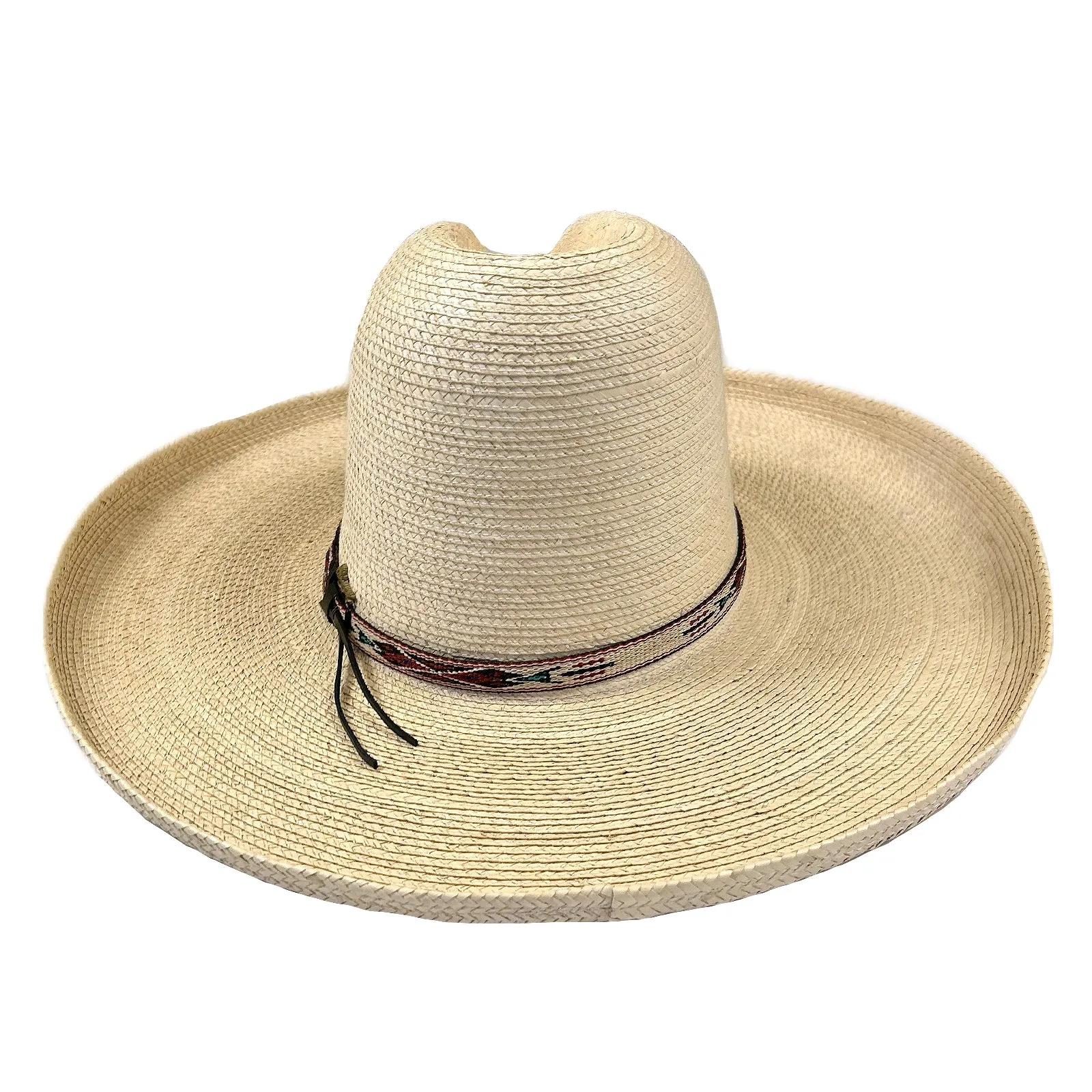 Palm Straw Big Gus Western Cowboy Hat