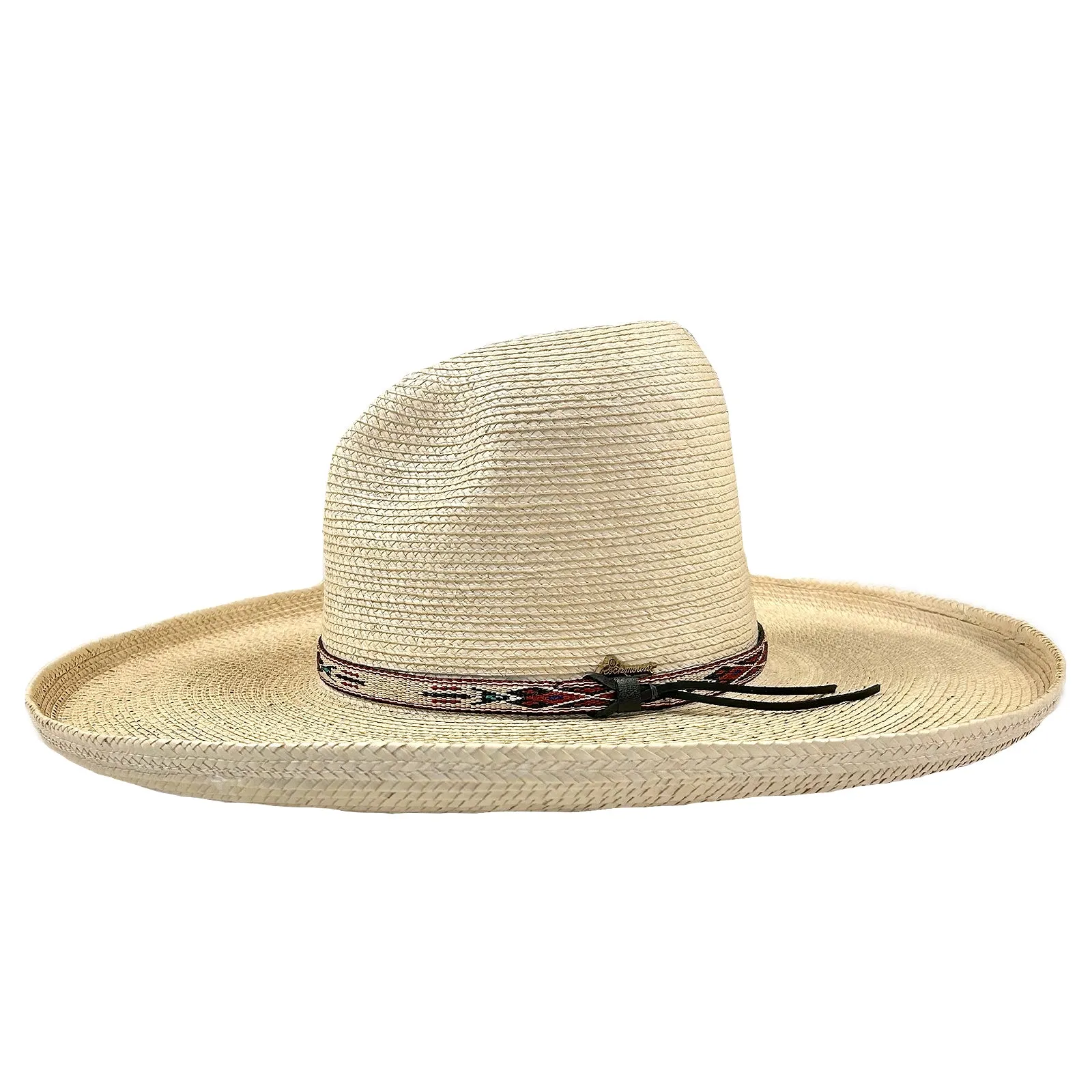 Palm Straw Big Gus Western Cowboy Hat