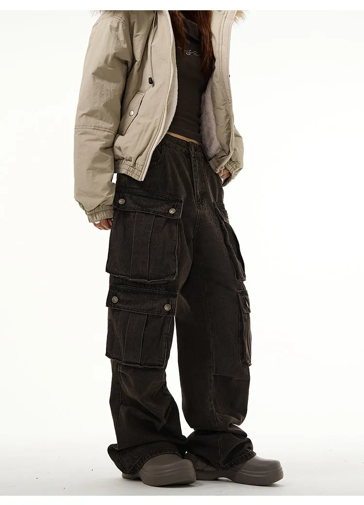 QS255A multi pocket pants