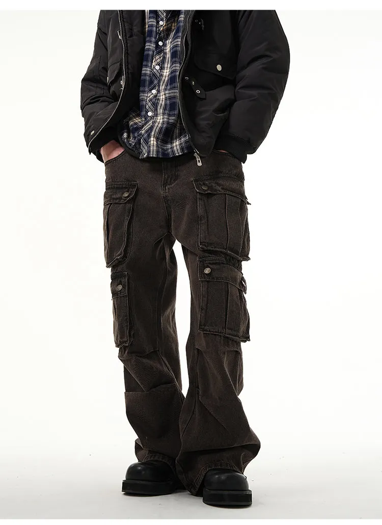 QS255A multi pocket pants