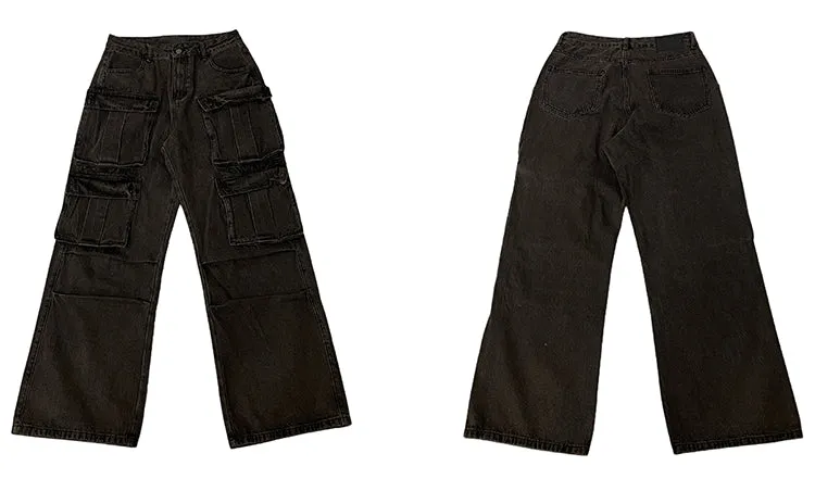 QS255A multi pocket pants