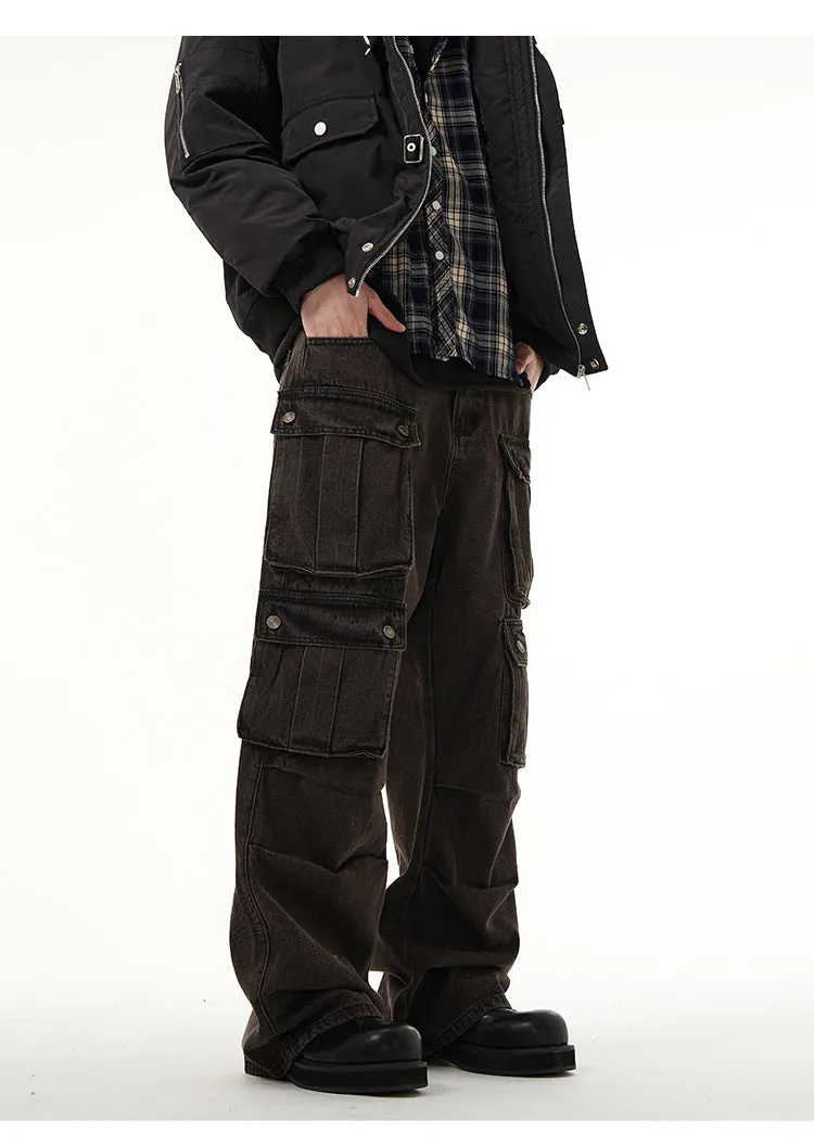 QS255A multi pocket pants