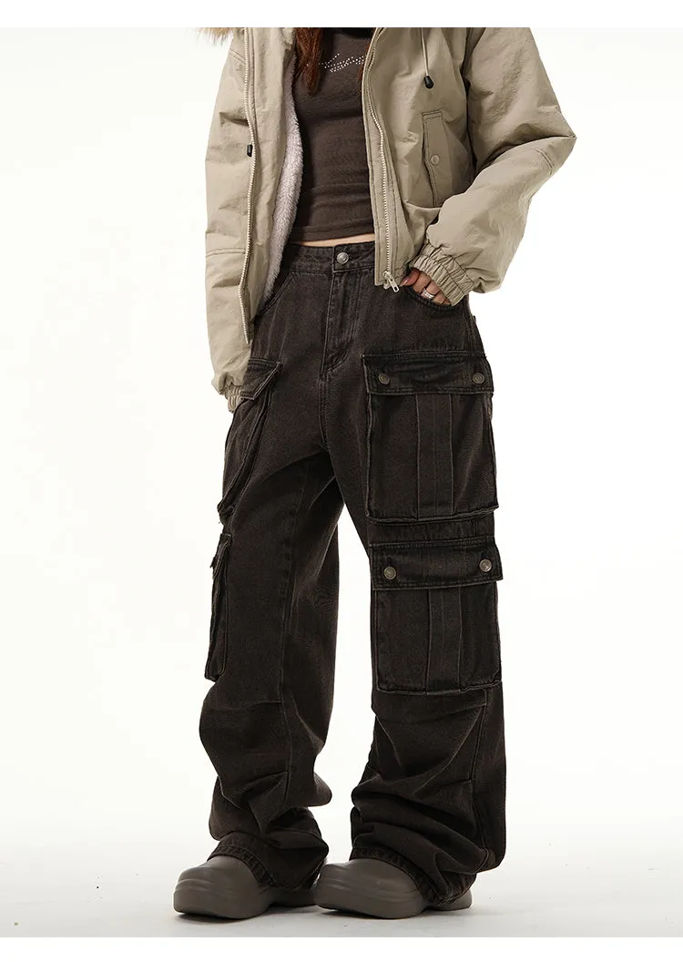 QS255A multi pocket pants