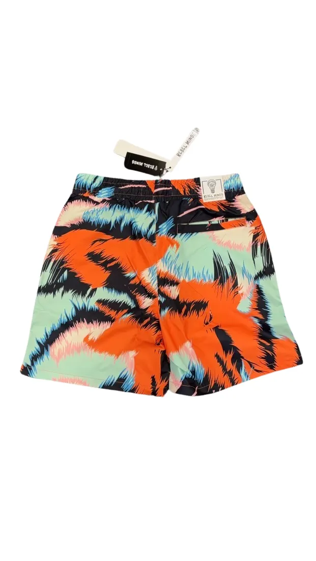 Rebel Minds Tiger Board Short - Mint