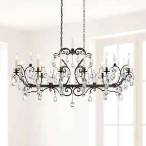 Renaissance 14 Light Heirloom Gold Chandelier with Heritage Crystal