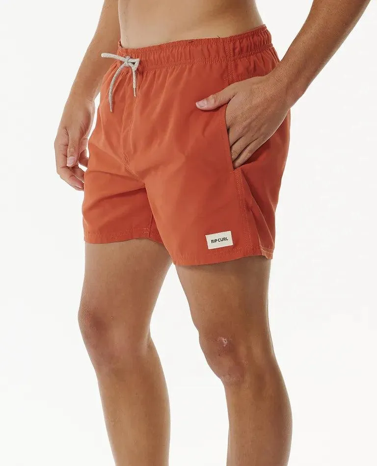 Rip Curl Offset 15" Volley Short Spiced Rum