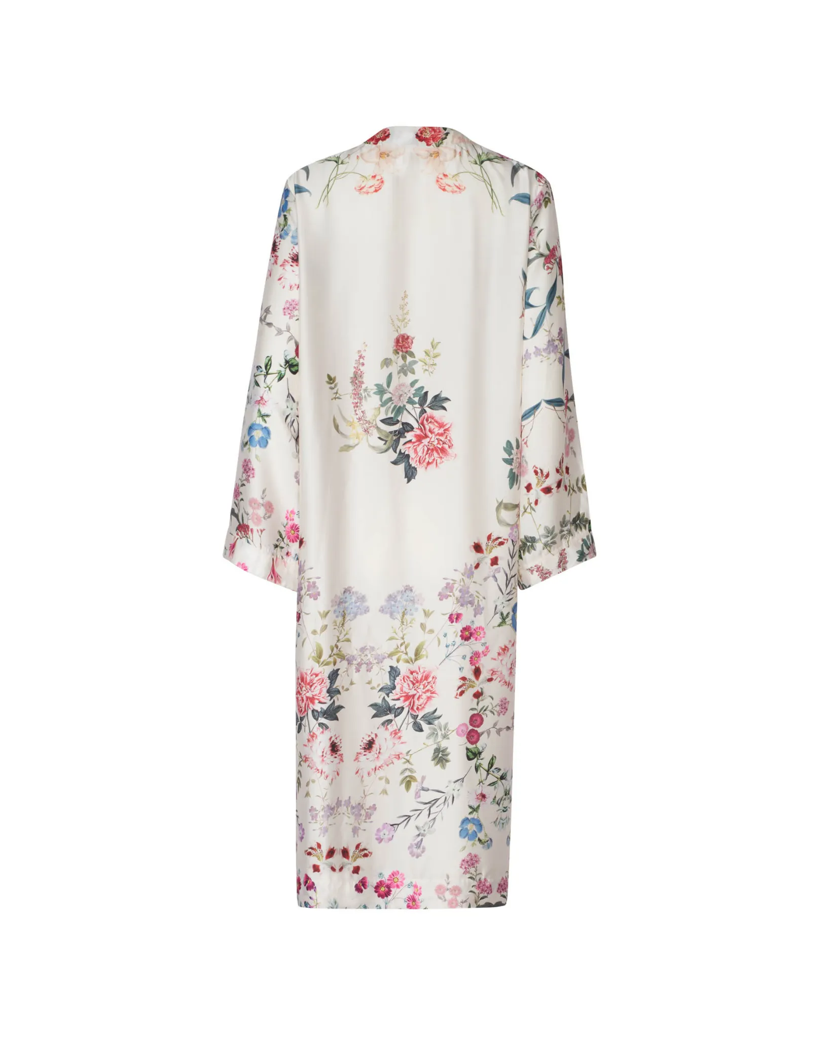 Romance White Floral Kimono