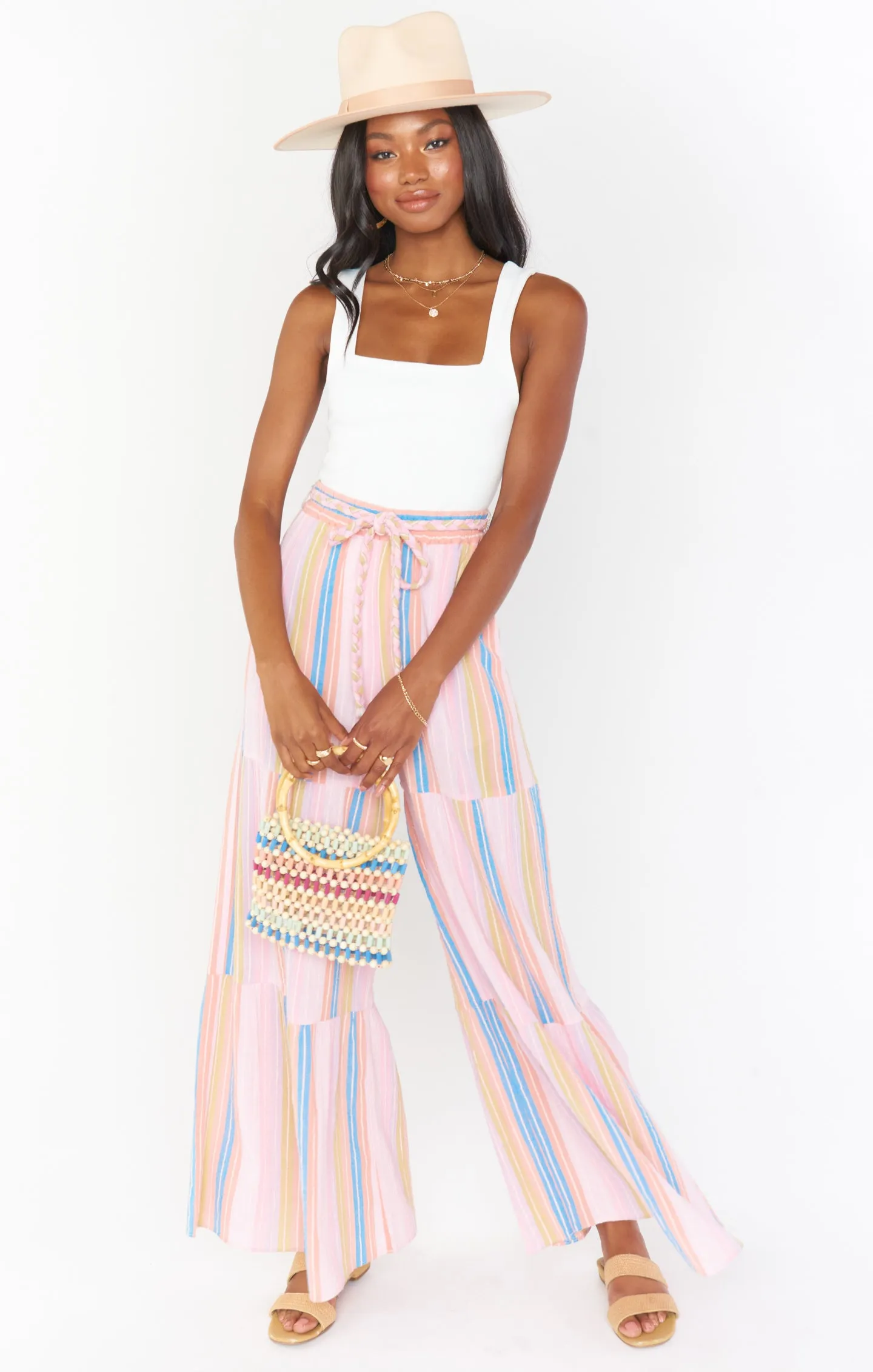 Serafina Pants ~ Paradise Stripe